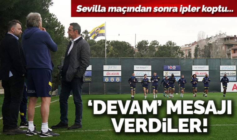 Fenerbahçe'de Koç ve Jesus camiayı yumuşatma adına bir araya geldi
