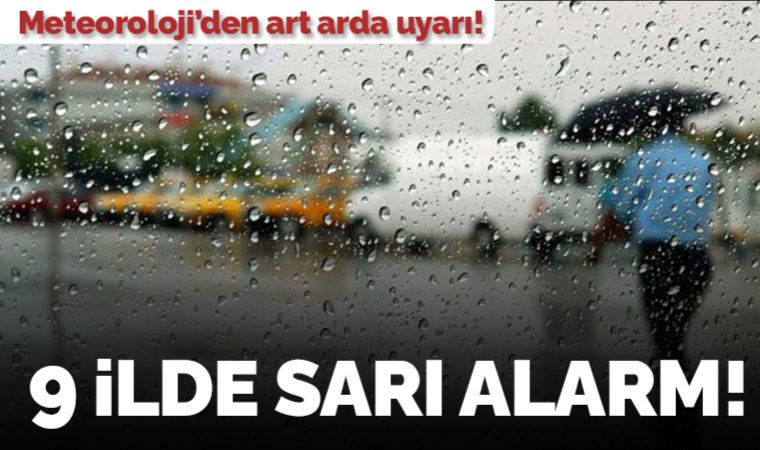 9 Nisan 2023 hava durumu raporu... Meteoroloji açıkladı: Bugün hava nasıl olacak?