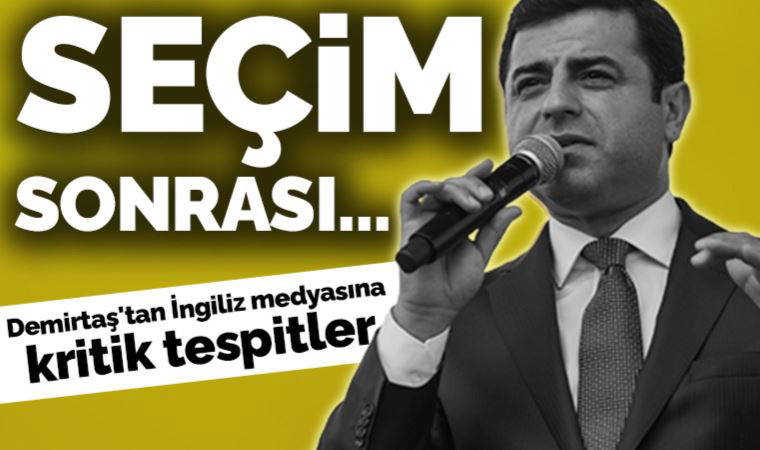 Selahattin Demirtaş FT'ye konuştu...  'Kürtler belirleyici olacak'