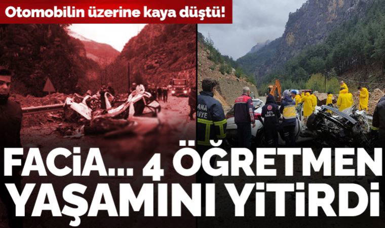Son Dakika: Adana'da otomobilin üzerine kaya devrildi... 4 öğretmen yaşamını yitirdi