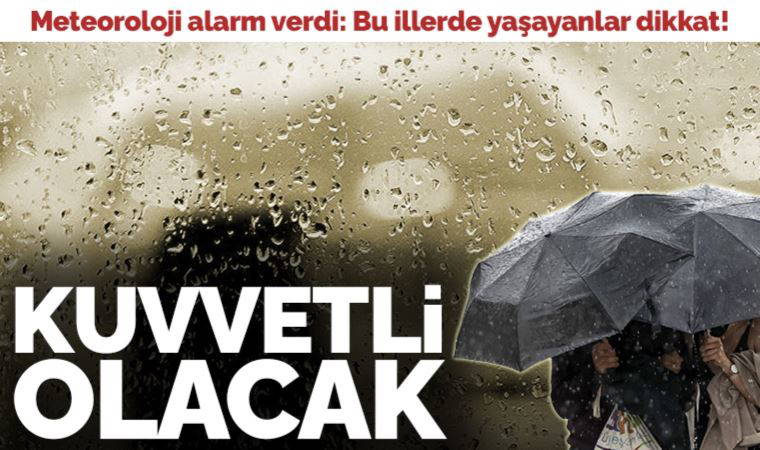 7 Nisan 2023 hava durumu raporu... Meteoroloji açıkladı: Bugün ve yarın hava nasıl olacak?
