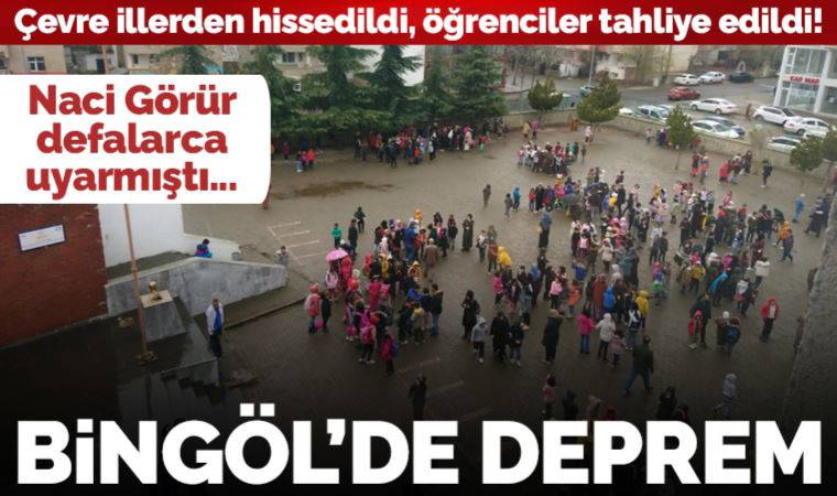 Son dakika... Bingöl'de deprem! Kayseri, Muş, Tunceli, Elazığ gibi çevre illerden de hissedildi
