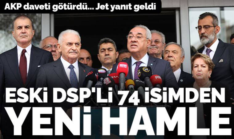 Binali Yıldırım teklif götürdü... Eski DSP'li 74 bakan ve vekil Kılıçdaroğlu'na desteğini açıkladı