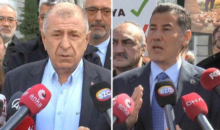 Ümit Özdağ ve Sinan Oğan'dan RTÜK önünde 'ambargo' açıklaması: 'Bir karar aldık...'