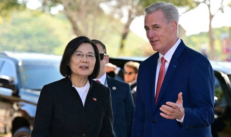 Çin’den Tayvan lideri Tsai'nin ABD ziyareti nedeniyle 2 kuruluşa yaptırım