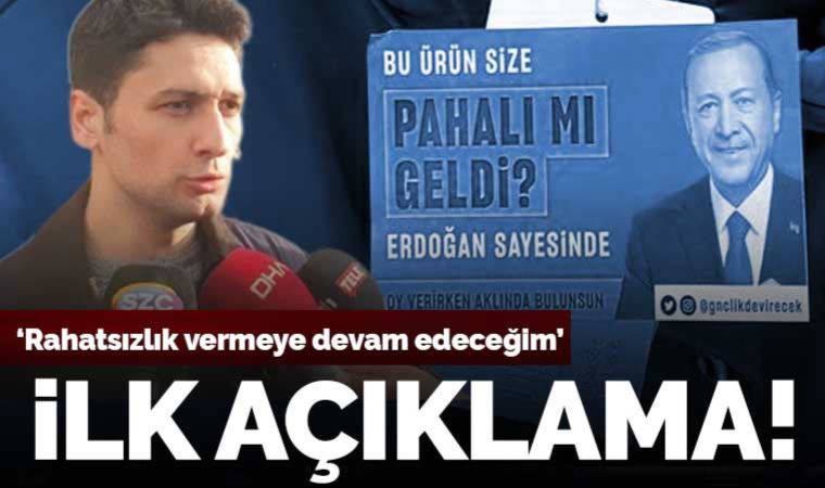 Serbest bırakılan Mahir Akkoyun'dan ilk açıklama: 'Rahatsız oldular, rahatsızlık vermeye devam edeceğim'