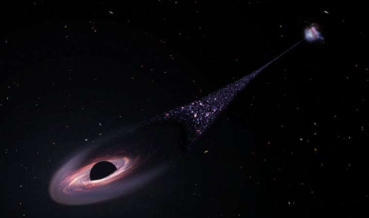 NASA, 20 milyon güneş ağırlığında 'görünmez canavar' dediği yeni bir kara delik buldu
