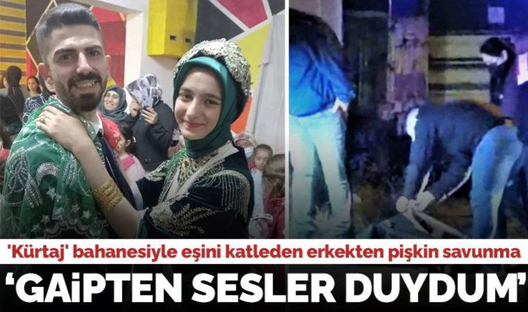 'Kürtaj' bahanesiyle evli olduğu kadını katleden erkekten pişkin savunma: 'Gaipten sesler duydum'