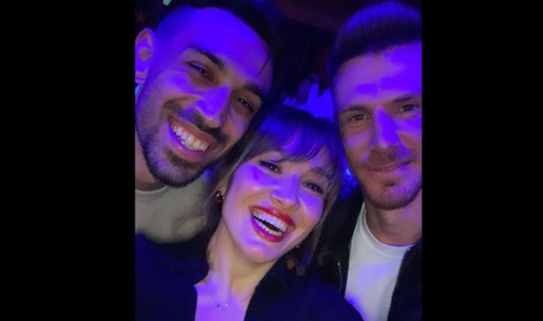 Oyuncu Özgün Bayraktar'ın Serdar Aziz ve İrfan Can Kahveci paylaşımı olay oldu