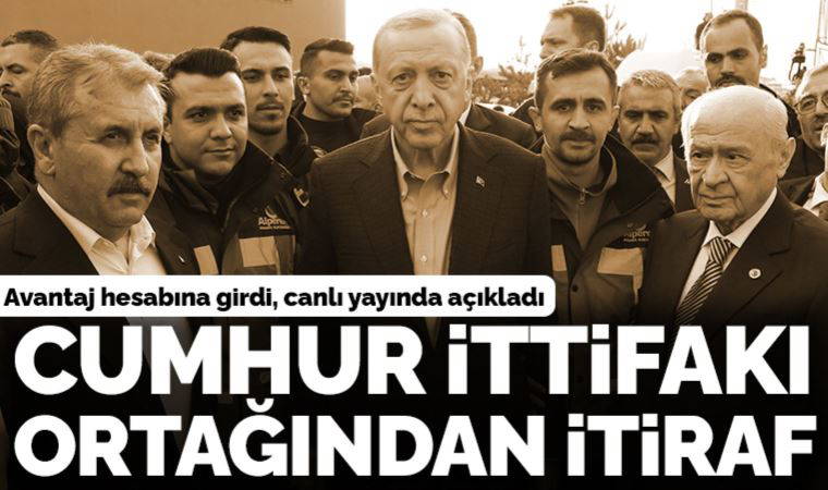 Mustafa Destici'den 'Ortak liste' itirafı: Karşı ittifak bunu gerçekleştiriyor