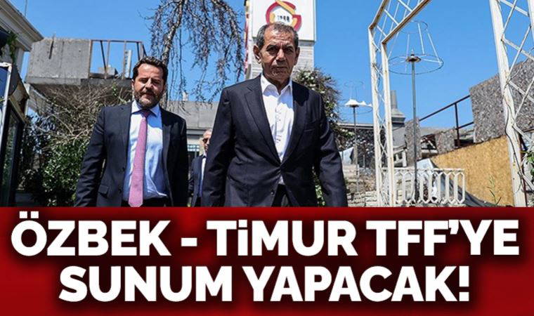 Dursun Özbek ve Erden Timur, TFF'ye sunum yapacak