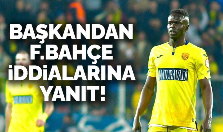 Ankaragücü'nden Lamine Diack ve Fenerbahçe iddialarına yanıt