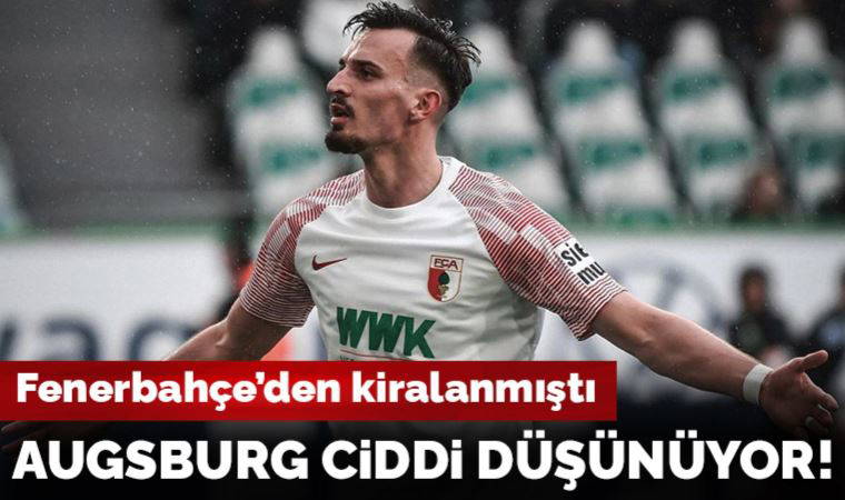 Fenerbahçe'den kiralanmıştı: Augsburg'dan Mergim Berisha açıklaması