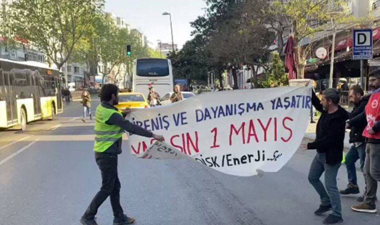 Son Dakika... Taksim'de 1 Mayıs kutlamasına polis engeli: Gözaltılar var!