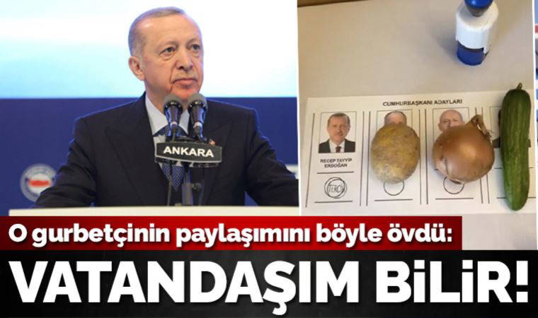 Erdoğan, yurttaşla dalga geçen gurbetçiyi örnek gösterdi: Benim vatandaşım ne yapacağını bilir