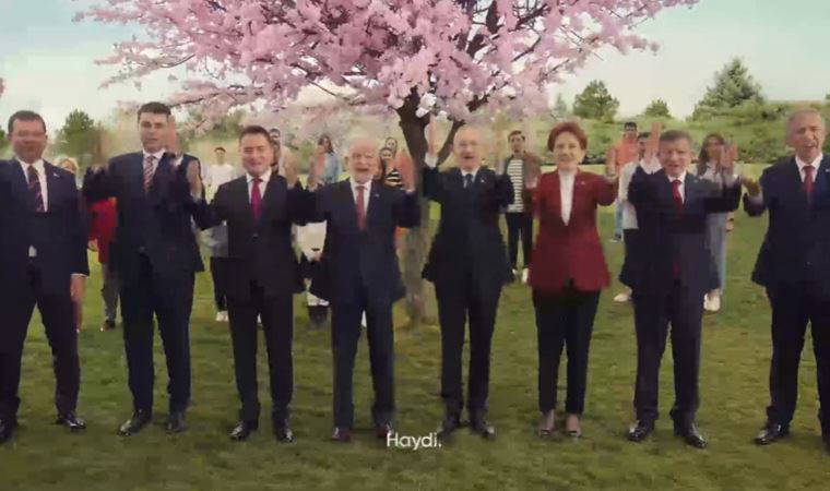 Son dakika... Millet İttifakı'ndan yeni kampanya videosu: İlk turda bitirelim, haydi!