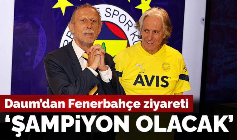 Fenerbahçe'yi ziyaret eden Christoph Daum'dan şampiyonluk sözleri