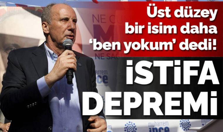 Memleket Partisi'nde üst düzey bir istifa daha: 'Tek yürek olunmalı' diyerek Kılıçdaroğlu'na destek vereceğini açıkladı...