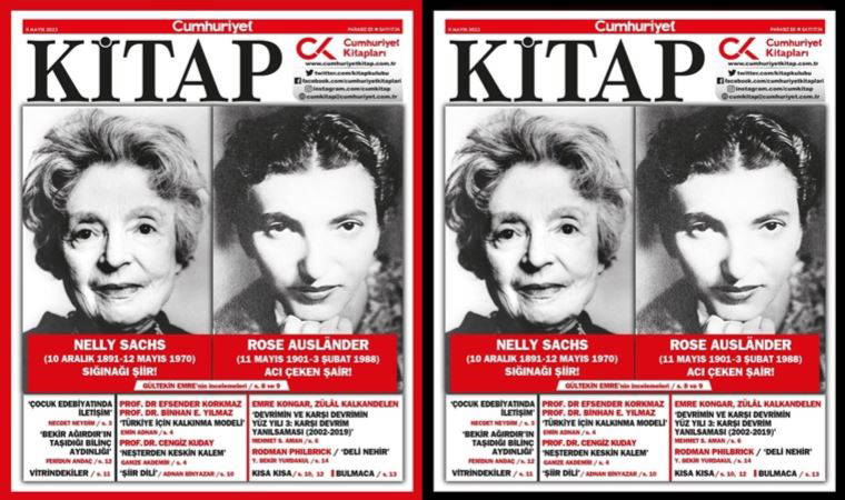 Cumhuriyet Kitap Dergi'de bu hafta! (11 Mayıs 2023)