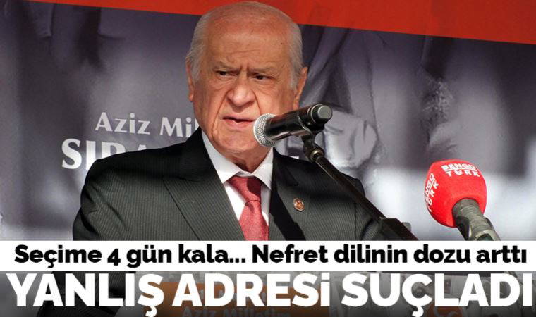 Son Dakika... Bahçeli taşlı saldırıda İmamoğlu'nu suçladı: Çok tehlikeli bir provokasyon testi yapılmış