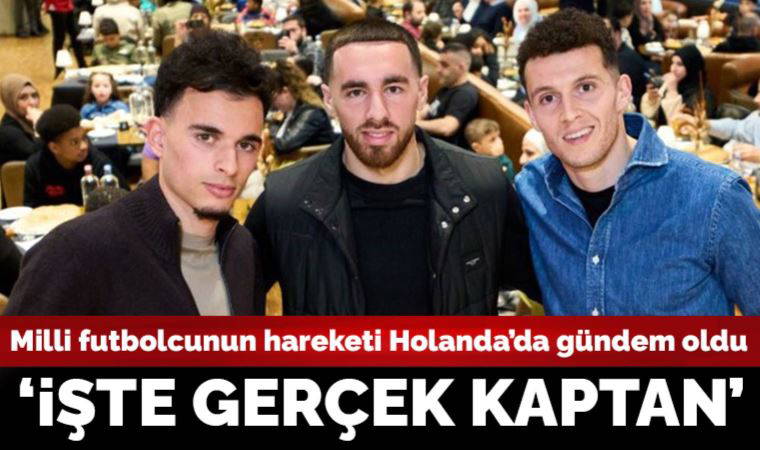 Milli futbolcu Orkun Kökçü, Hollandalıların takdirini kazandı