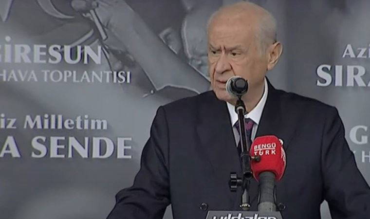 Bahçeli, Giresun'da Kılıçdaroğlu'nu hedef aldı: Kendi kazdıkları çukura kendileri düşmüştür