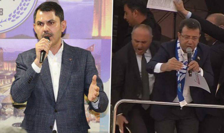 Bakan Kurum da 'ama'lı konuştu: Erzurum’a şov yapmaya gidersen millet de seni başının üstünde taşımaz