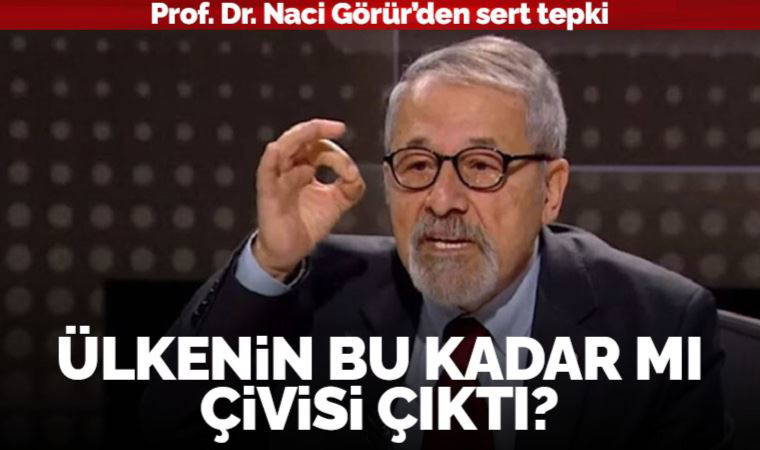 Prof. Dr. Naci Görür’den ‘fay hattına adliye’ isyanı: ‘Ülkenin bu kadar mı çivisi çıktı?’