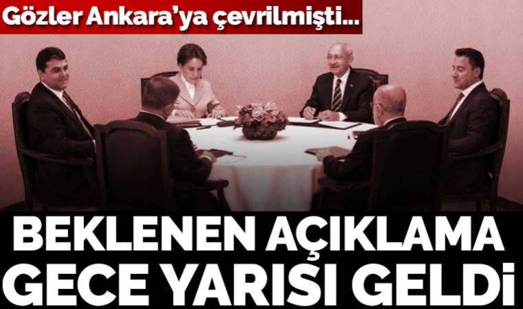 Ankara'da kritik toplantı: 'Millet'in gündemi seçim güvenliği!