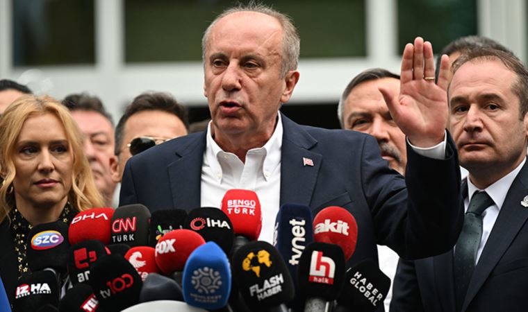 Son Dakika: Adaylıktan çekilen Muharrem İnce'den mektup