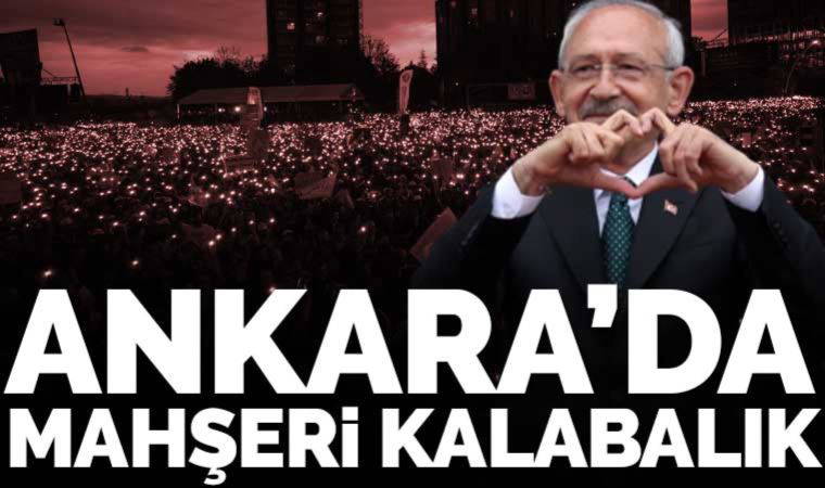 Son dakika... Ankara'da mahşeri kalabalık! Millet İttifakı liderleri yüz binlere seslendi!