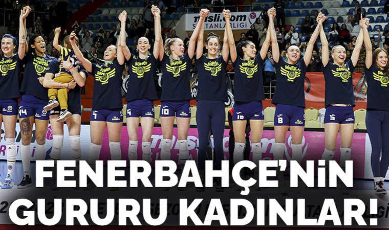 Fenerbahçe'nin gururu kadınlar!