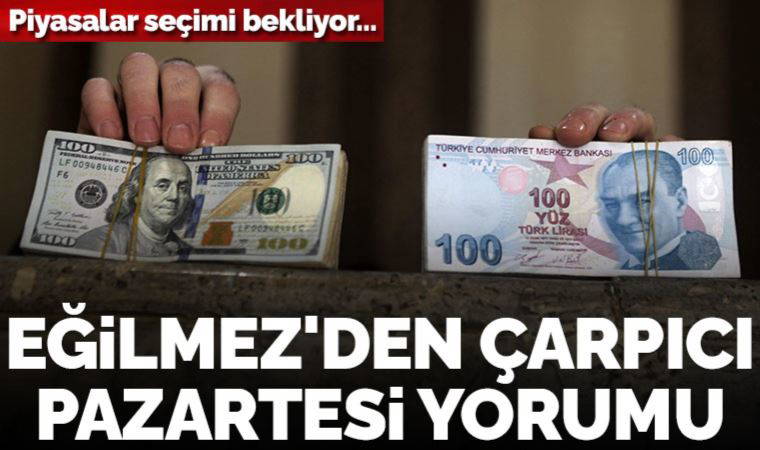 Mahfi Eğilmez'den dikkat çeken kur tahmini! Pazartesi sabahı dolar kuru ne durumda olacak?