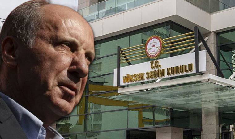 Son Dakika: YSK'den 'Muharrem İnce' kararı