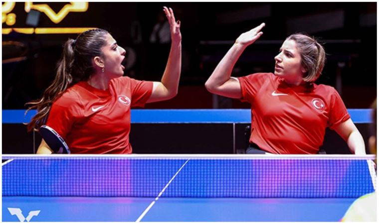 Milli para masa tenisçiler Slovenya'da 10 madalya kazandı