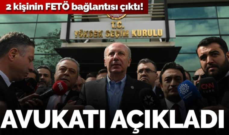 Muharrem İnce’nin avukatı açıkladı: Ali Yeşildağ ve Cevheri Güven için yakalama kararı