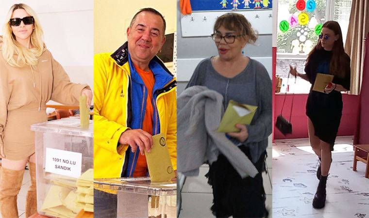 Ünlü isimler sandık başında!