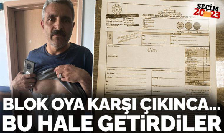 Son Dakika Seçim 2023: CHP'li Salıcı paylaştı... Şanlıurfa'da blok oy kullanılmasına karşı çıktı: Üstüne kaynar su döküldü