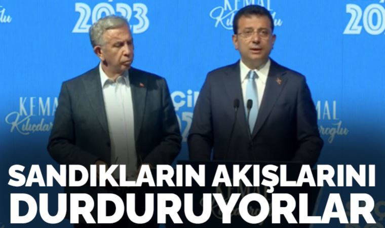 Son Dakika... İmamoğlu ve Yavaş'tan açıklama: Anadolu Ajansı bizim için yok hükmündedir