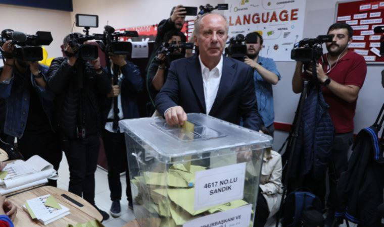 Muharrem İnce'nin oy kullandığı sandıktan Kılıçdaroğlu çıktı (14 Mayıs 2023)