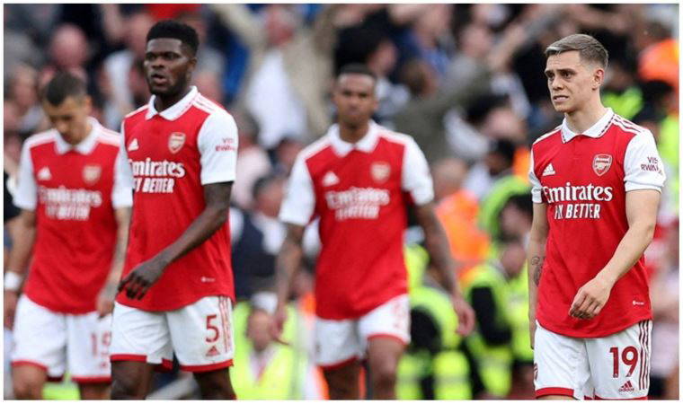 Arsenal'a şampiyonluk yarışında büyük darbe! Arsenal 0 - 3 Brighton (Maç sonucu)