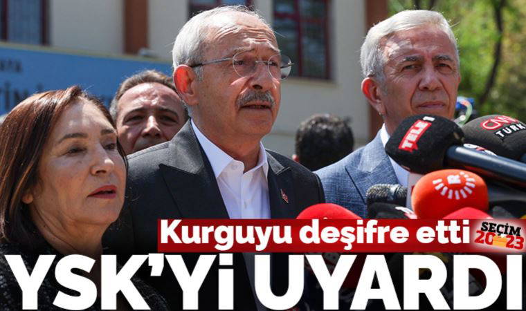 Son Dakika Seçim 2023: Kılıçdaroğlu'ndan YSK'ye uyarı: Bu gece uyumayacağız