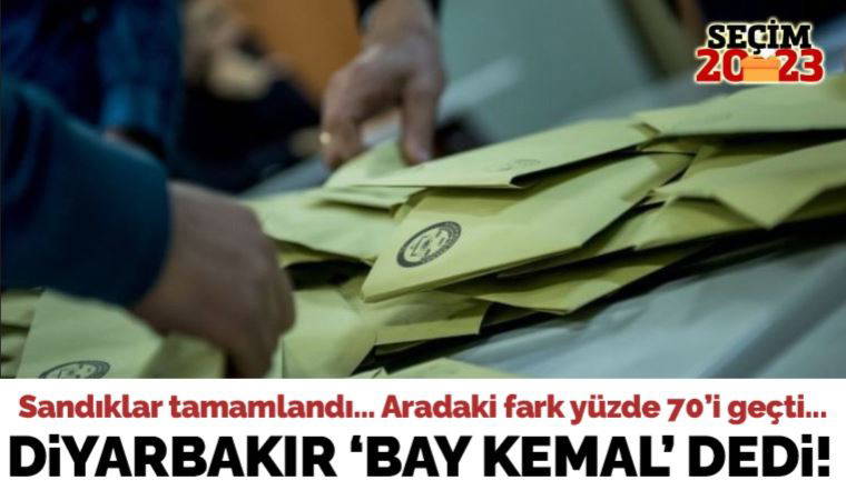 14 Mayıs 2023 Diyarbakır Cumhurbaşkanı seçim sonuçları! Diyarbakır'da  Erdoğan ne kadar oy aldı? Kılıçdaroğlu Diyarbakır'da  kaç oy aldı?