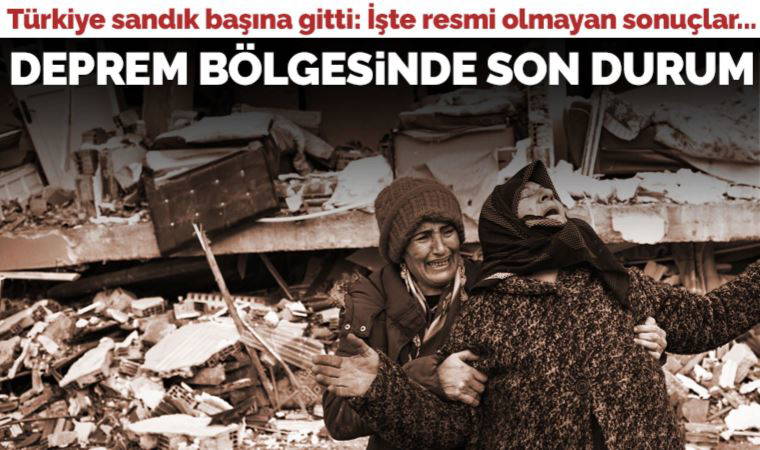 2023 seçimleri: İşte deprem bölgesinde seçim sonuçları...