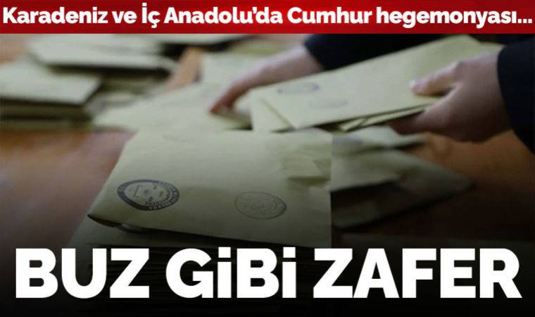 2023 seçimleri: İşte resmi olmayan sonuçlara göre Karadeniz ve İç Anadolu bölgelerinde seçim sonuçları...