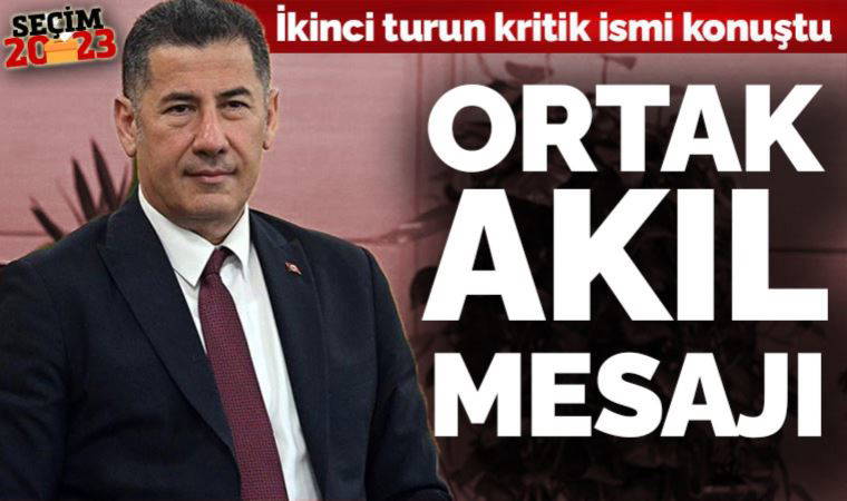 Kritik isim Sinan Oğan'dan 'İkinci turda kimi destekleyeceksiniz' sorusuna yanıt