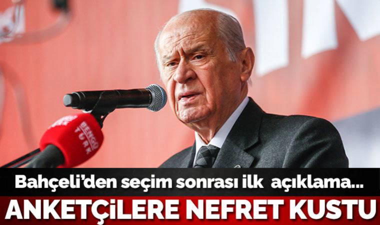Son dakika... Bahçeli'den seçim sonrası ilk açıklama