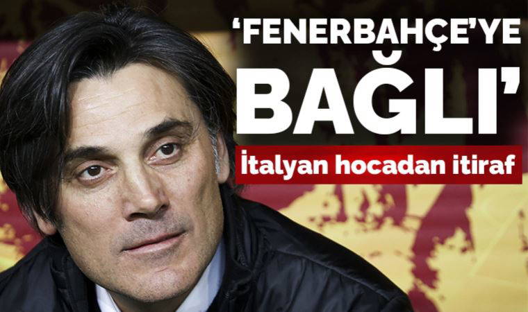 Adana Demirspor Teknik Direktörü Vincenzo Montella'dan Fenerbahçe itirafı