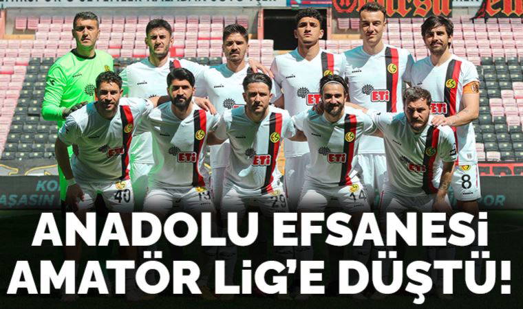 Türk futbolunun efsanesi Eskişehirspor'dan profesyonel lige veda