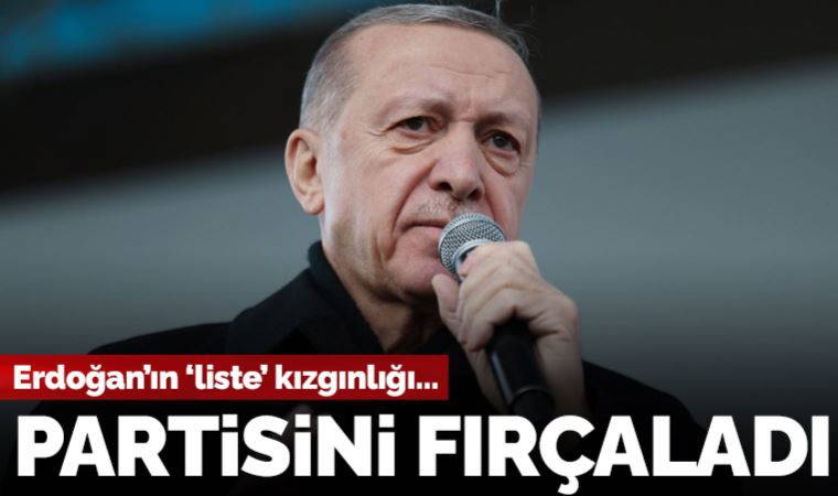 Erdoğan’ın, AKP oylarının yüzde 42’den 35’e düşmesine sinirlendiği iddia edildi: Partisini fırçaladı